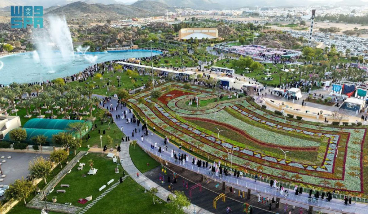 Taif Rose Festival Draws Significant Crowd at Al-Ruddaf Park