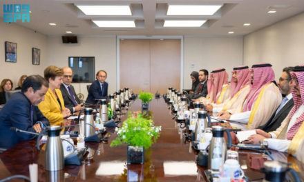 Saudi Economic Minister Meets with IMF Managing Director