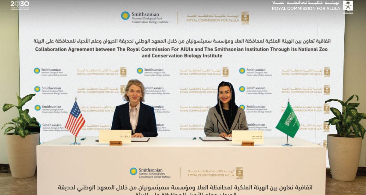 Royal Commission for AlUla, Smithsonian Partner to Protect Arabian Leopard