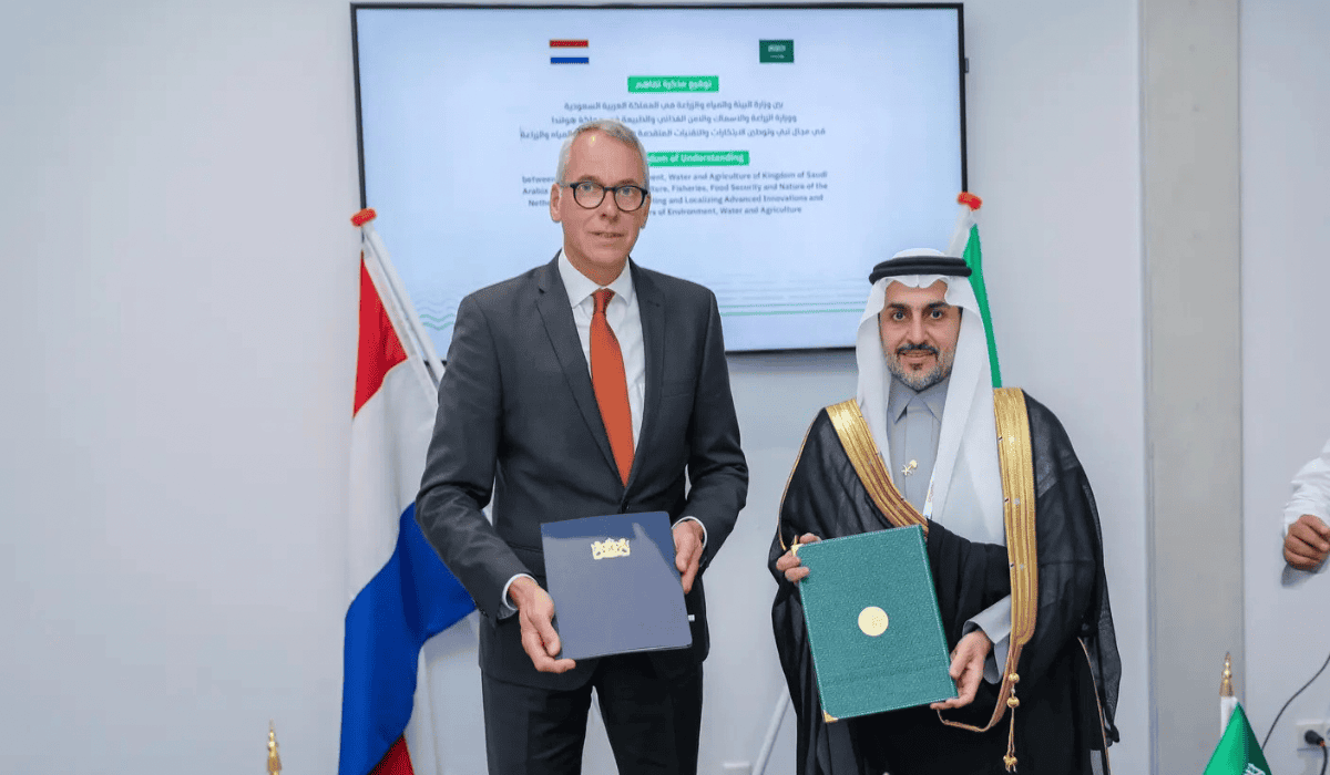 Saudi Netherlands agricultural partnership