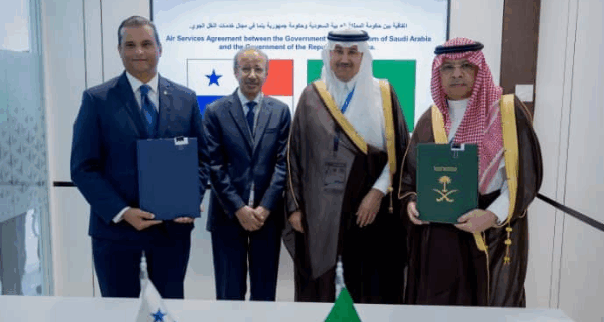 Saudi Panama air agreement enhances international aviation links