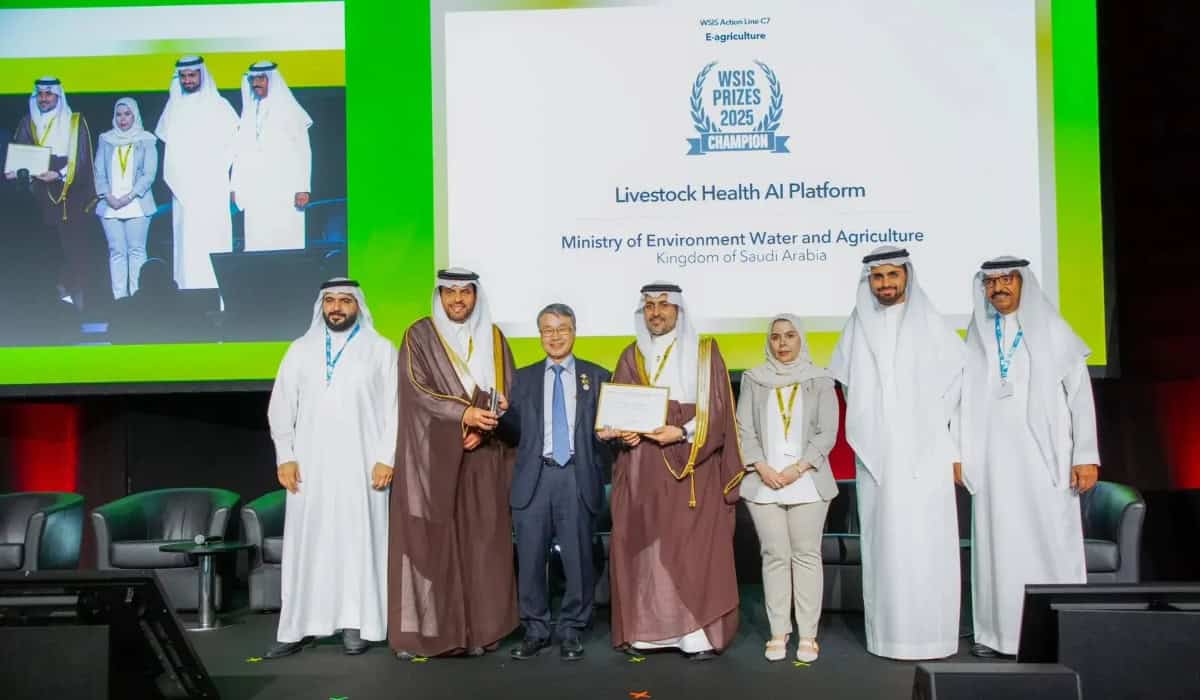 Saudi AI agriculture award