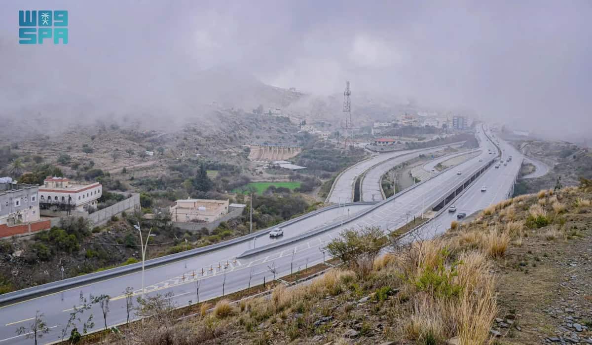 Al‑Baha Land of Fog road network