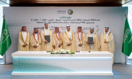 Saudi Power Procurement Company Signs 15 GW Renewable PPAs