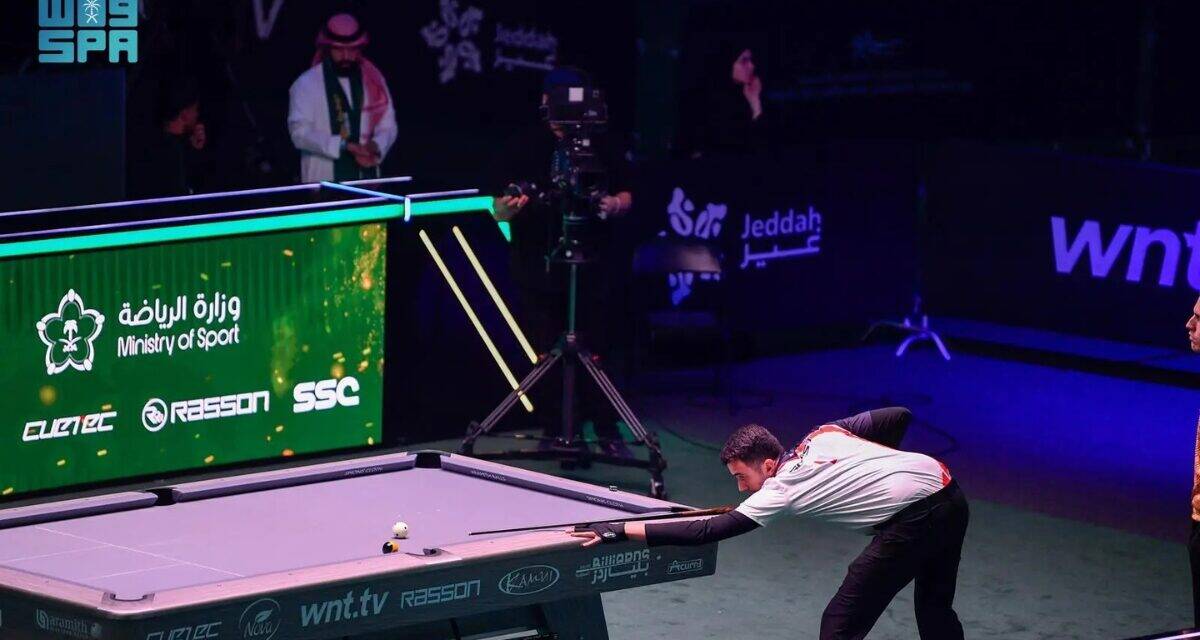 Quarterfinals Conclude at World Billiards Championship in Jeddah